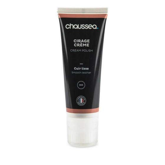 Black shoe polish cream CHAUSSEA