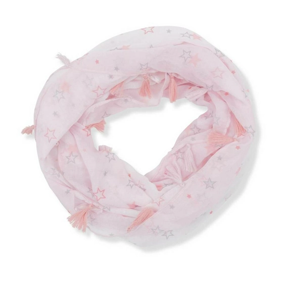 Snood PINK LOVELY SKULL