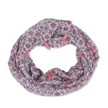 Snood PINK LOVELY SKULL