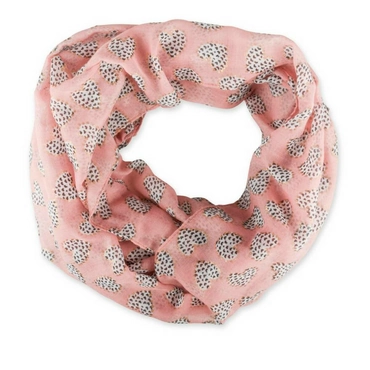 Snood PINK LOVELY SKULL