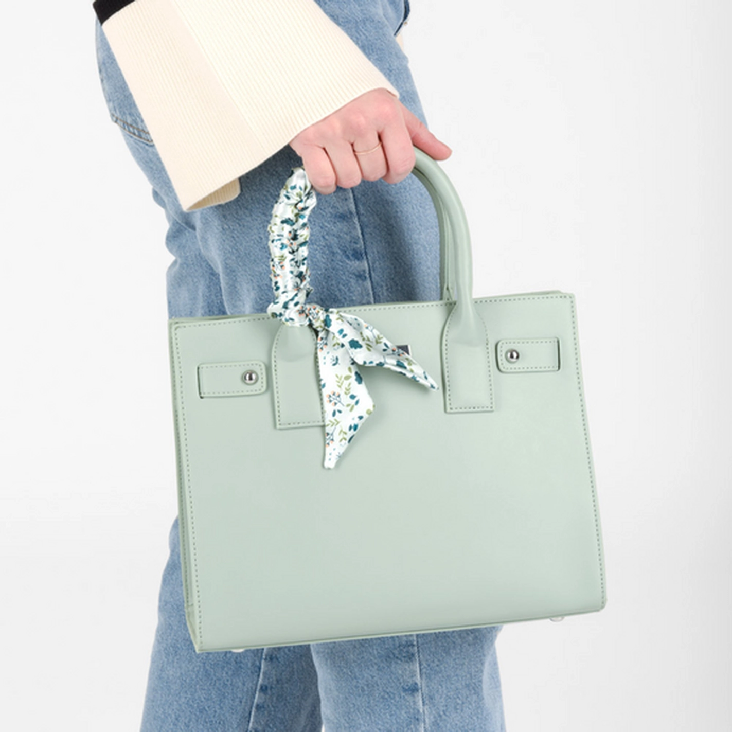 Handbag GREEN PHILOV