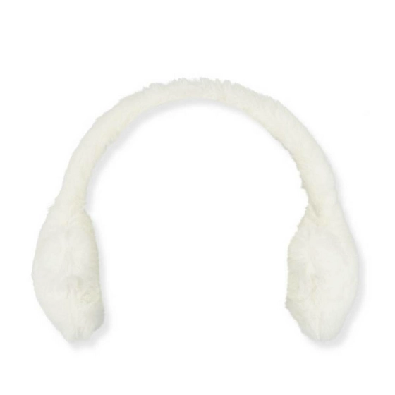 Earmuff WHITE LOVELY SKULL