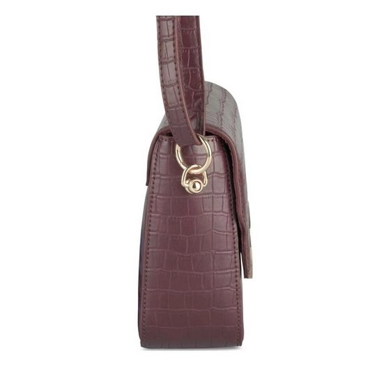 Handbag BURGUNDY PHILOV