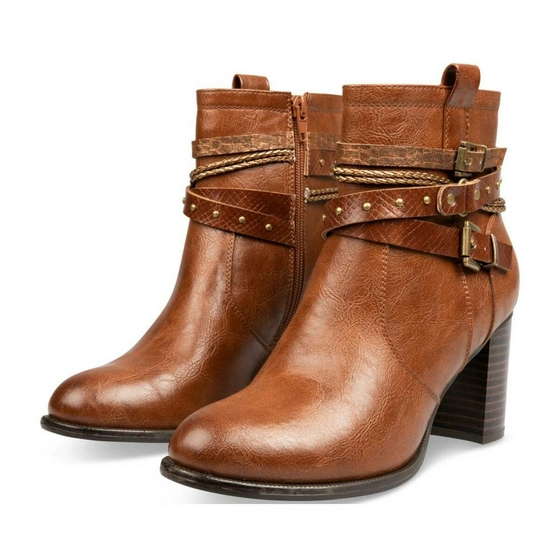 Bottines COGNAC MY BOTEGA