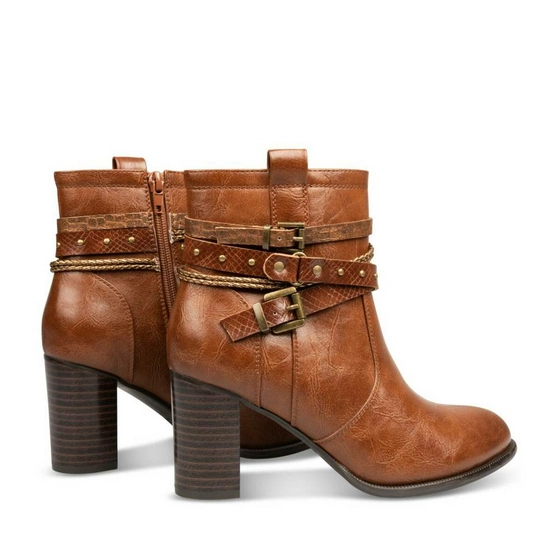 Bottines COGNAC MY BOTEGA