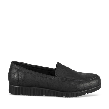 Mocassins NOIR EVITA LEATHER