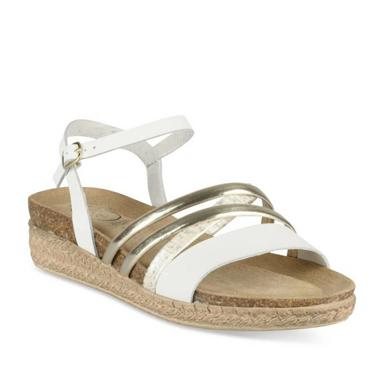 Sandals WHITE MEGIS CASUAL