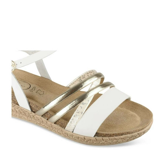 Sandals WHITE MEGIS CASUAL