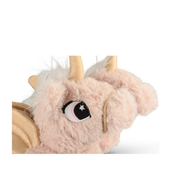 Chaussons peluche licorne ROSE NINI & GIRLS