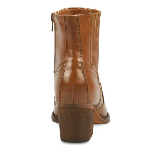 Ankle boots COGNAC ANGELA THOMPSON