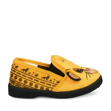 Chaussons JAUNE LE ROI LION