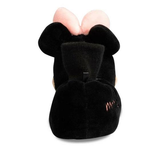 Plush slippers BLACK MINNIE