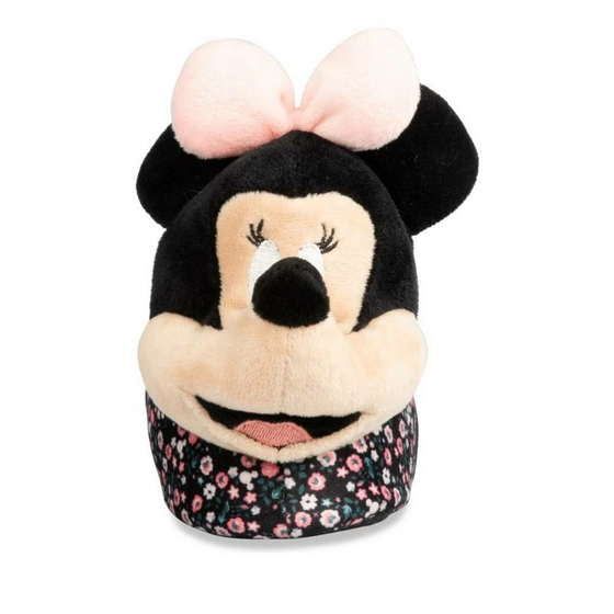 Chaussons peluche NOIR MINNIE