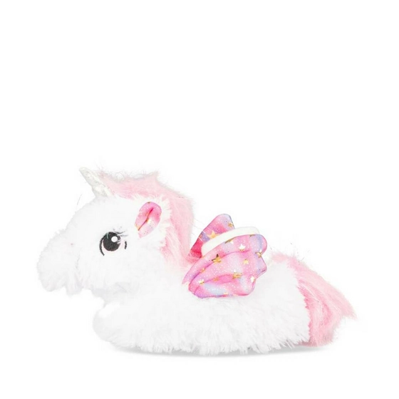 Plush slippers unicorn WHITE NINI & GIRLS