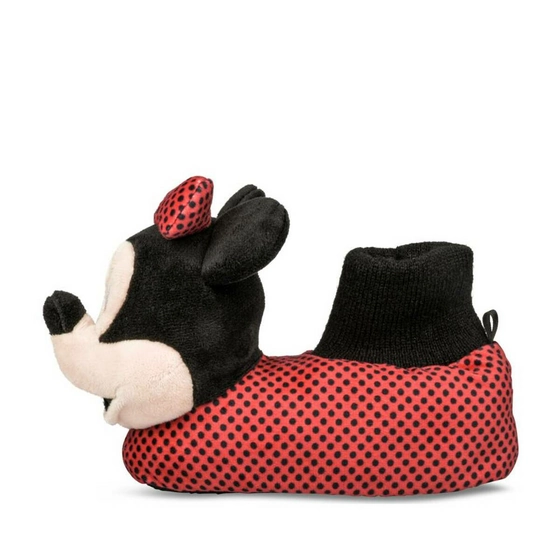 Plush slippers RED MINNIE