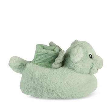 Plush slipperss dragon GREEN CHARLIE & FRIENDS