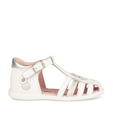 Sandales BLANC NINI & GIRLS CUIR