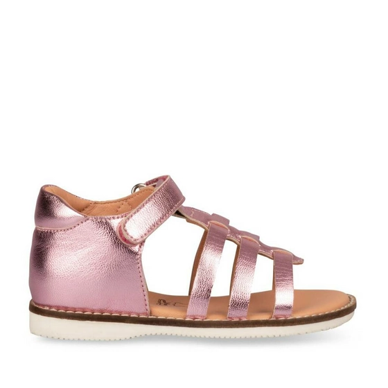 Sandals PINK NINI & GIRLS CUIR