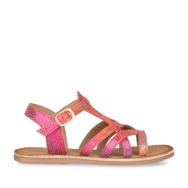 Sandals PINK LOVELY SKULL LEATHER