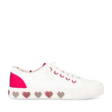 Sneakers WHITE LOVELY SKULL