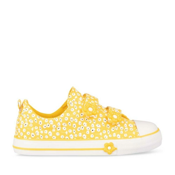 Sneakers YELLOW LOVELY SKULL