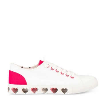 Sneakers WHITE LOVELY SKULL