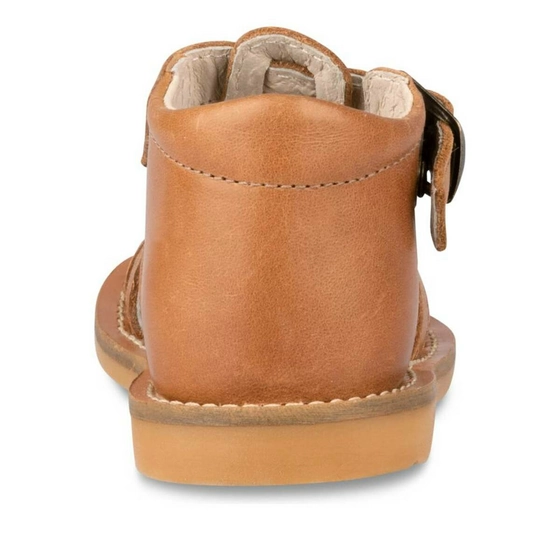 Sandals COGNAC FREEMOUSS BOY CUIR