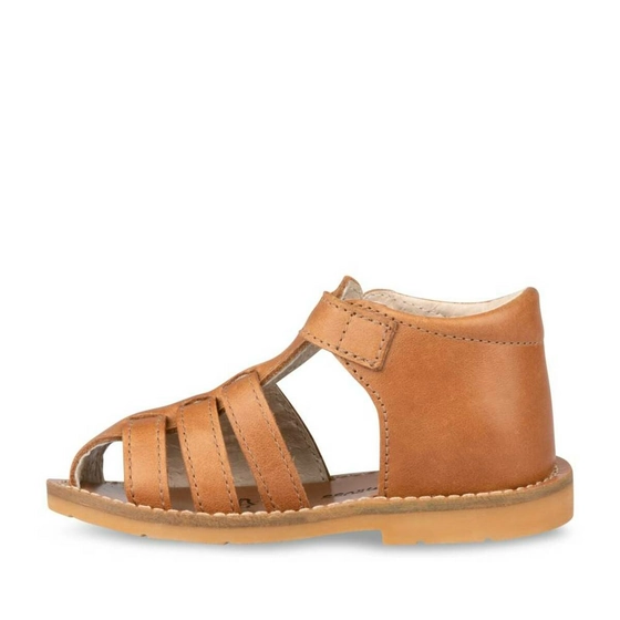 Sandals COGNAC FREEMOUSS BOY CUIR