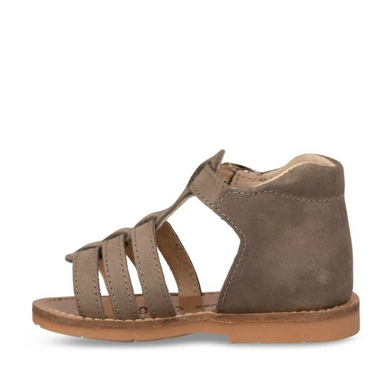 Sandals GREY FREEMOUSS BOY CUIR