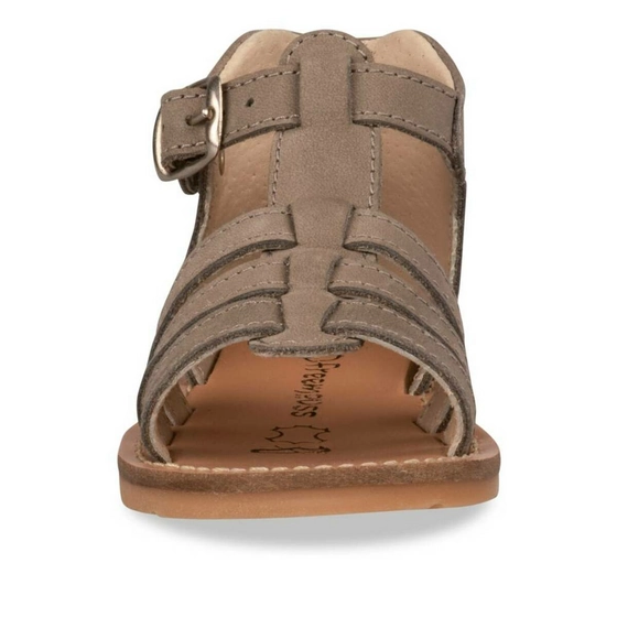 Sandals GREY FREEMOUSS BOY CUIR