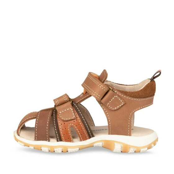 Sandales MARRON FREEMOUSS BOY CUIR