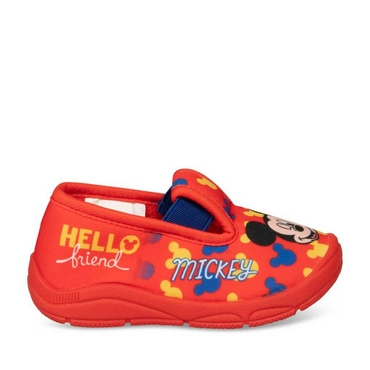 Chaussons ROUGE MICKEY