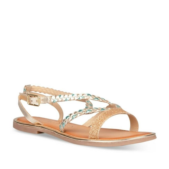 Sandals GOLD MEGIS CASUAL