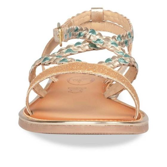 Sandals GOLD MEGIS CASUAL