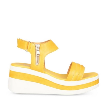 Sandales JAUNE SINEQUANONE LEATHER