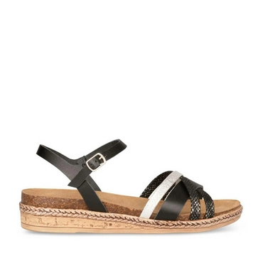 Sandals BLACK MEGIS CASUAL