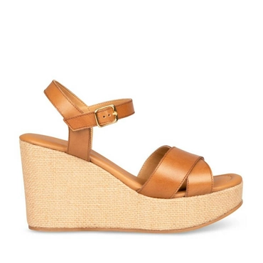 Sandals COGNAC MEGIS CASUAL