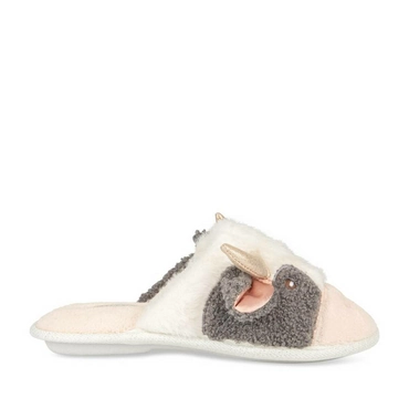 Chaussons vache BLANC MERRY SCOTT