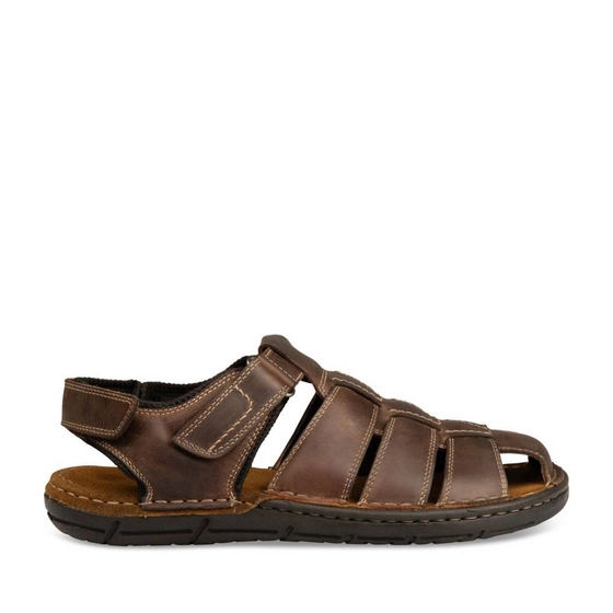 Sandals BROWN CAPE BOARD CUIR