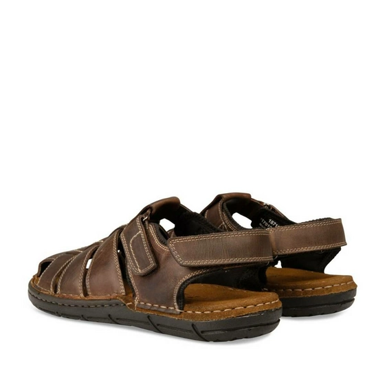 Sandals BROWN CAPE BOARD CUIR