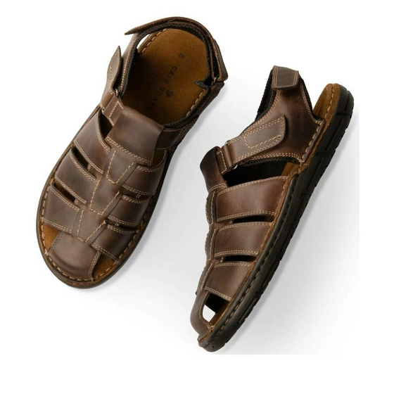 Sandals BROWN CAPE BOARD CUIR