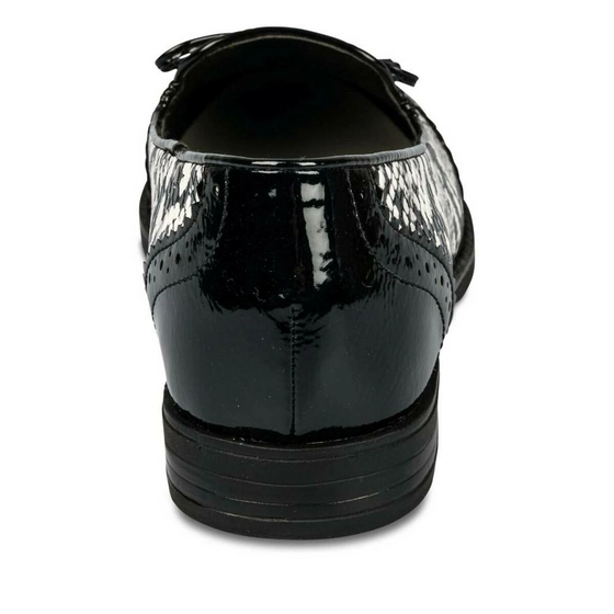 Mocassins NOIR VIA DONNA