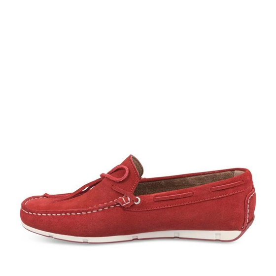 Moccasins RED CAPE BOARD CUIR