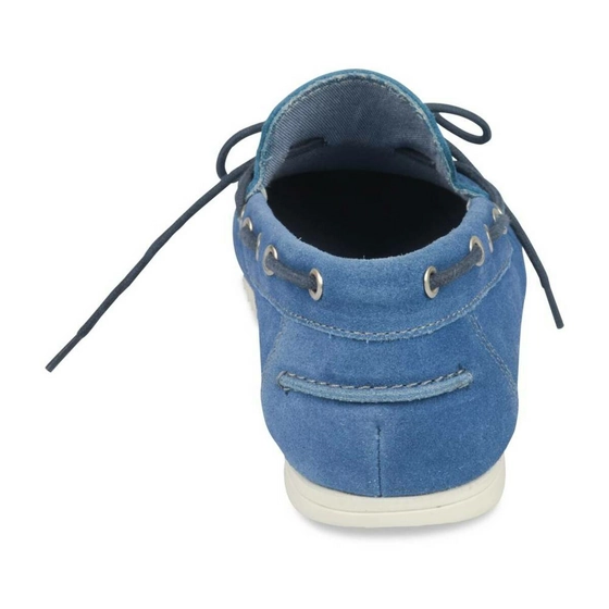 Moccasins BLUE CAPE BOARD CUIR