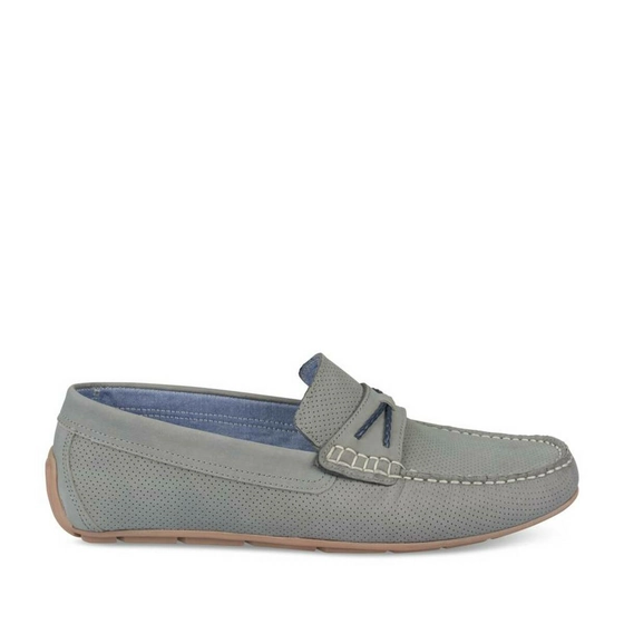 Mocassins GRIS CAPE BOARD CUIR