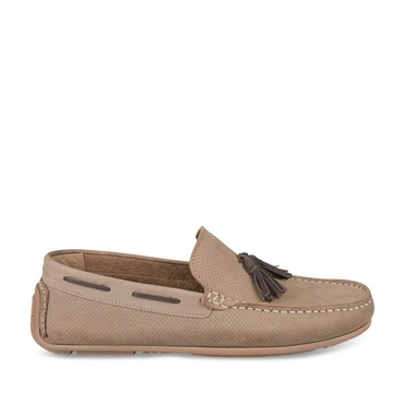 Mocassins TAUPE CAPE BOARD LEER