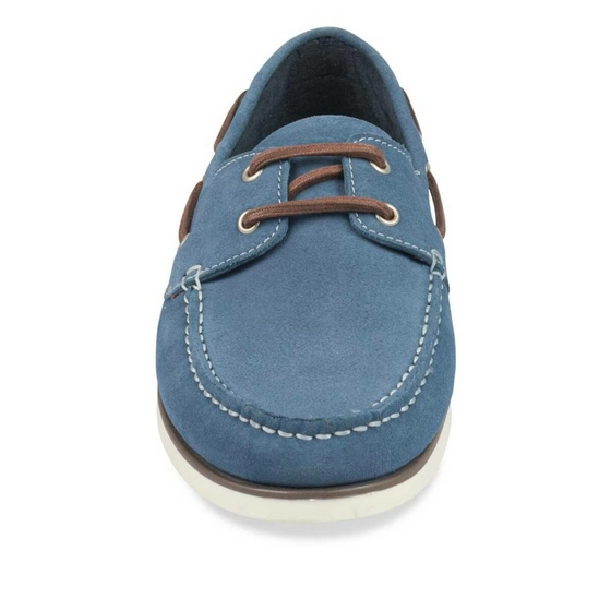 Chaussures bateau BLEU CAPE BOARD CUIR