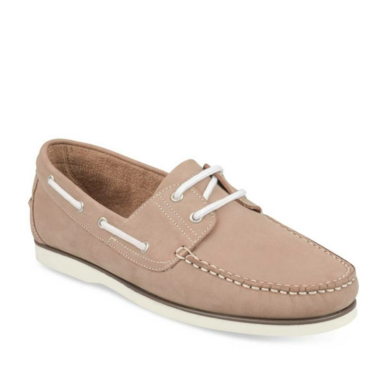 Chaussures bateau TAUPE CAPE BOARD CUIR