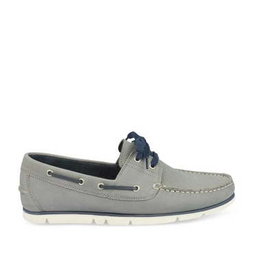 Chaussures bateau GRIS CAPE BOARD CUIR