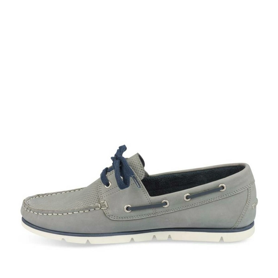 Chaussures bateau GRIS CAPE BOARD CUIR